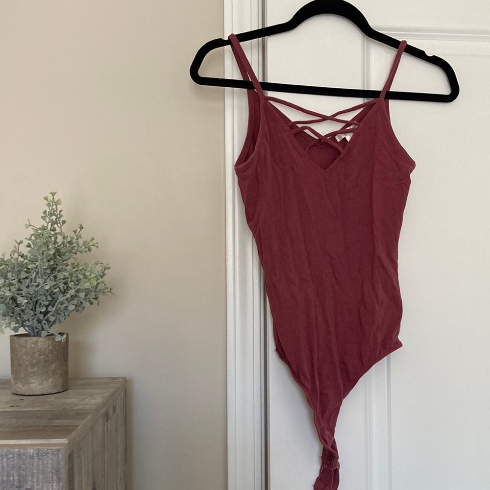 Mauve Bodysuit